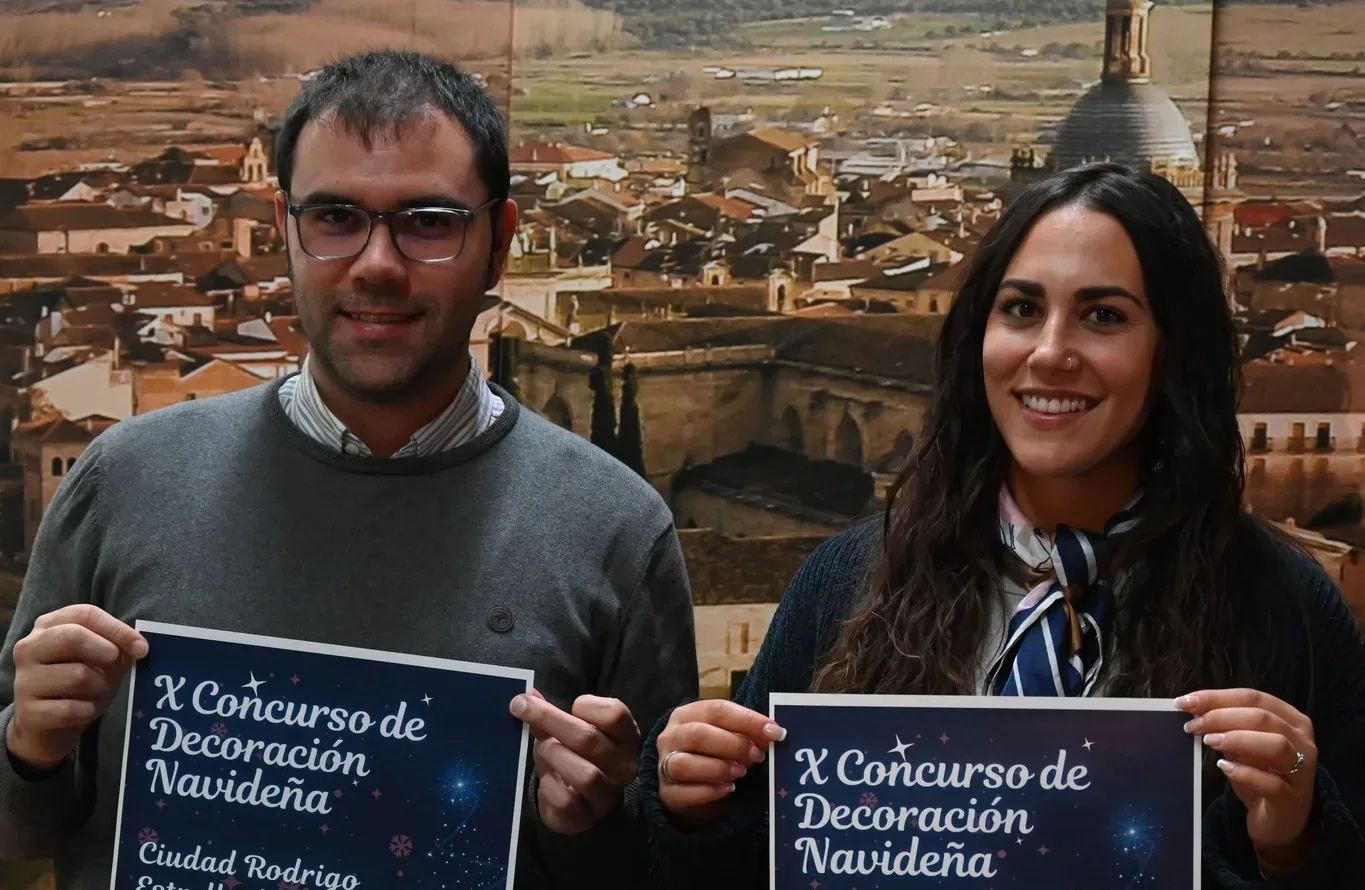 Ciudad Rodrigo presenta el X Concurso de Decoración Navideña para impulsar el comercio local