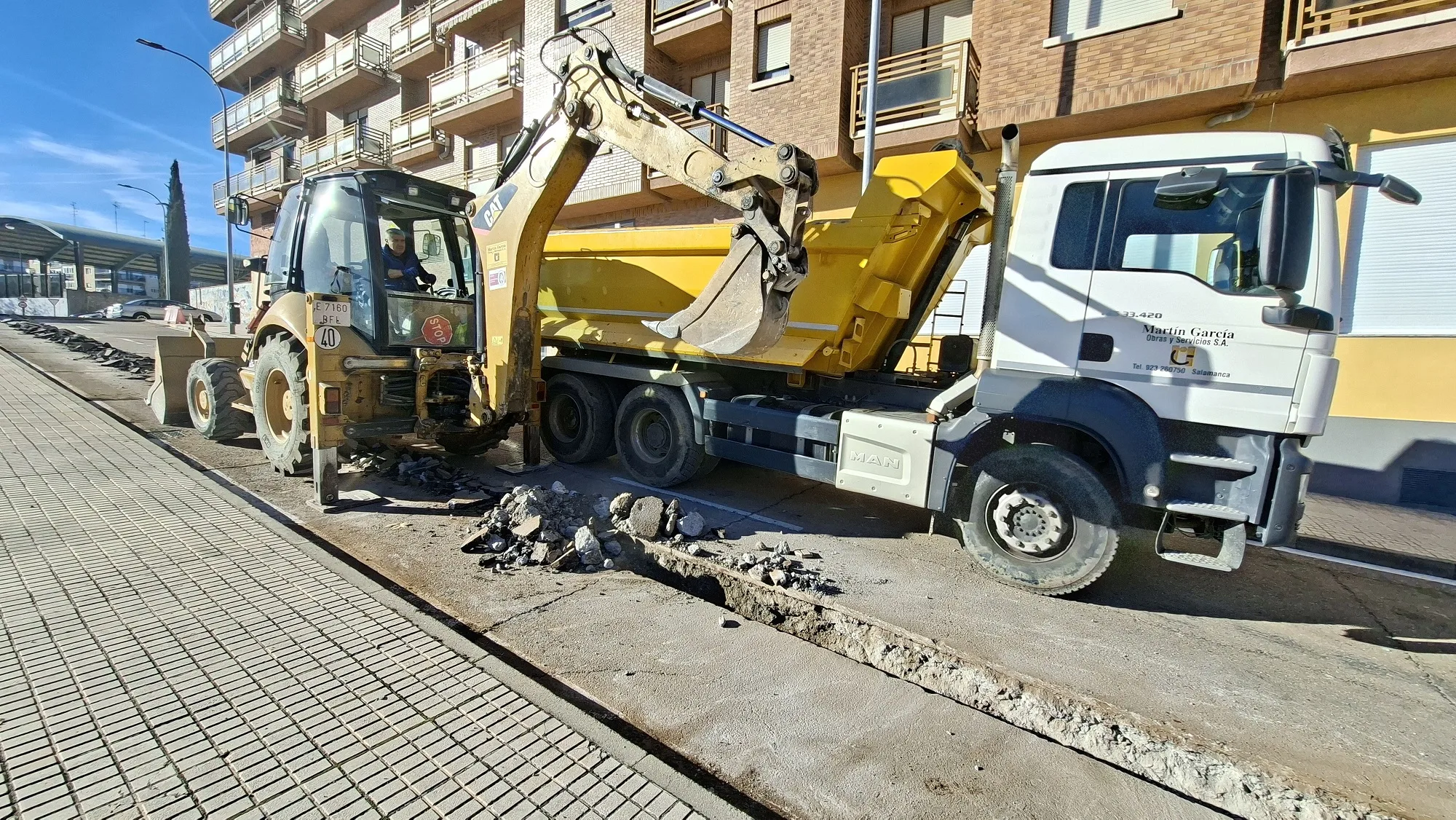 Salamanca inicia la renovación de 772 metros de tuberías de abastecimiento en el barrio El Rollo