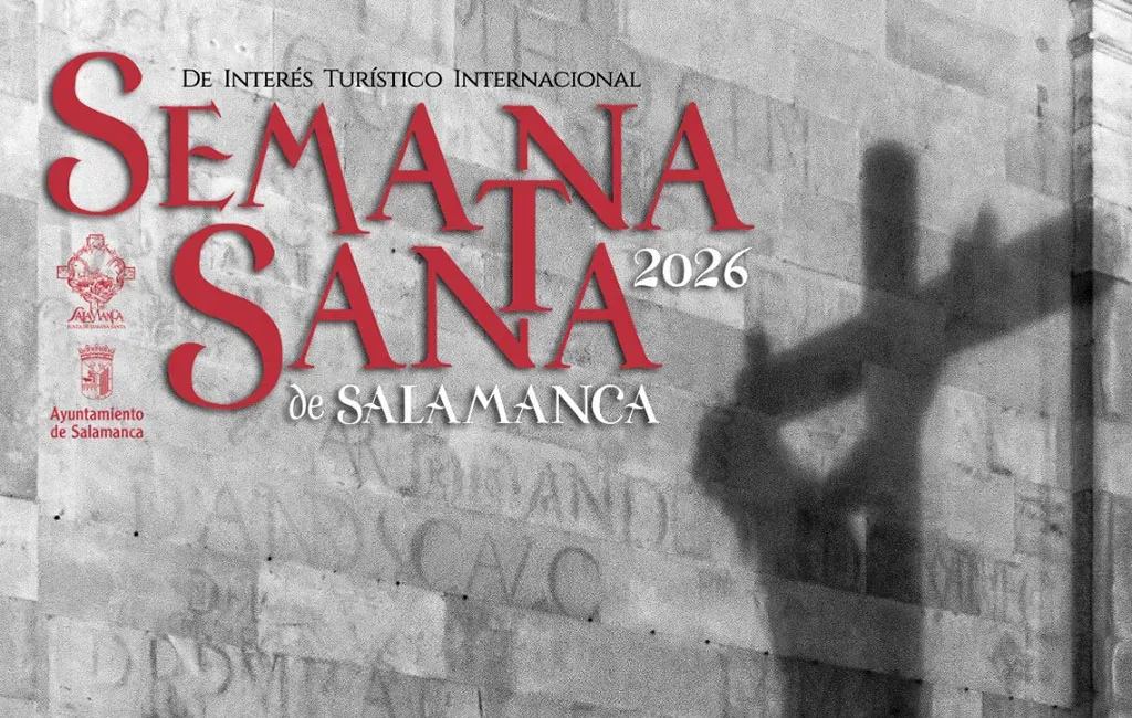 Una imagen de la procesión de la Hermandad Universitaria protagoniza el cartel anunciador de la Semana Santa de Salamanca 2026