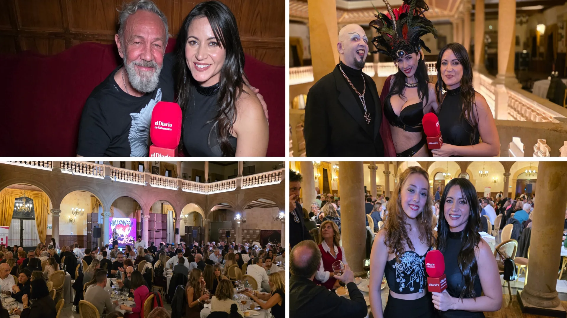 FOTOS | Salamanca vive un Halloween de lujo con el estreno de Cabaret Ghost, una noche de magia, grandes voces y la sorpresa de Rafa de 'La Unión'
