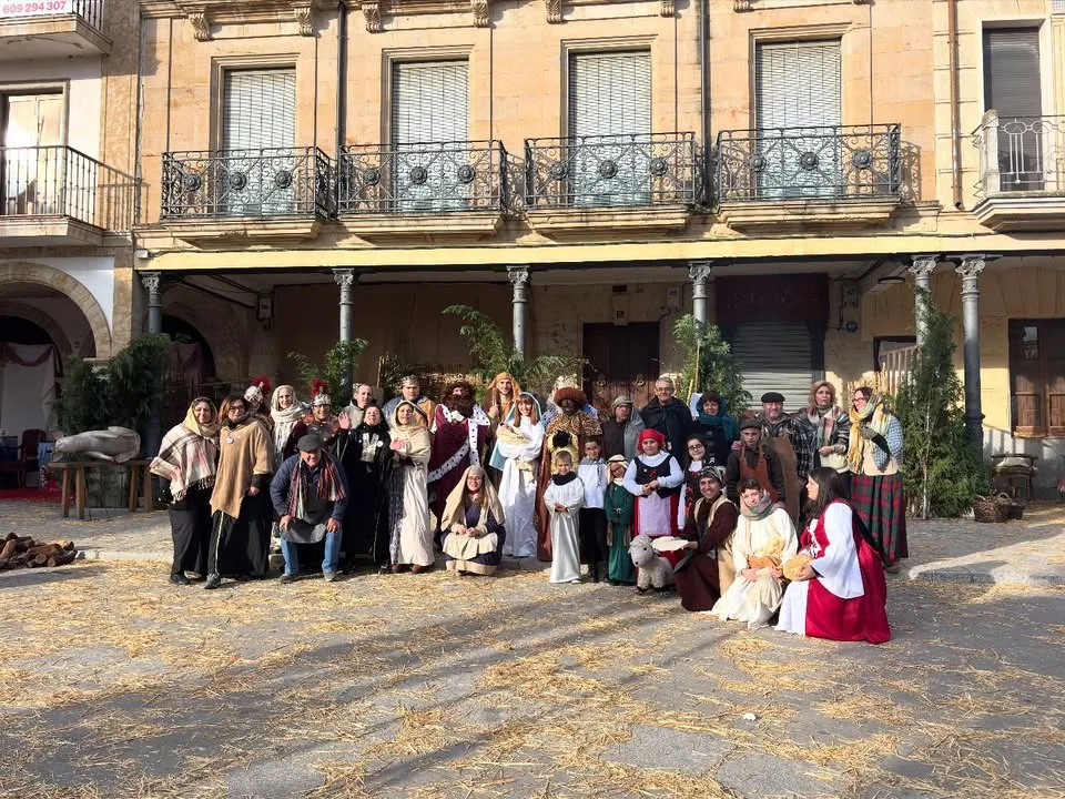 Cierre del Belén Viviente en Alba de Tormes: Agradecimientos y promesa de regreso el próximo año