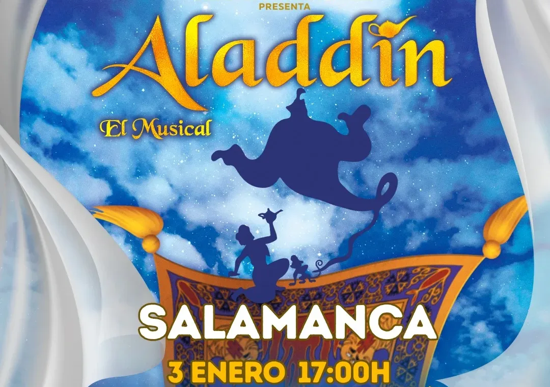 Los musicales ‘La Reina del Hielo’ y ‘Aladdín’ protagonizan la programación familiar de Navidad en Salamanca