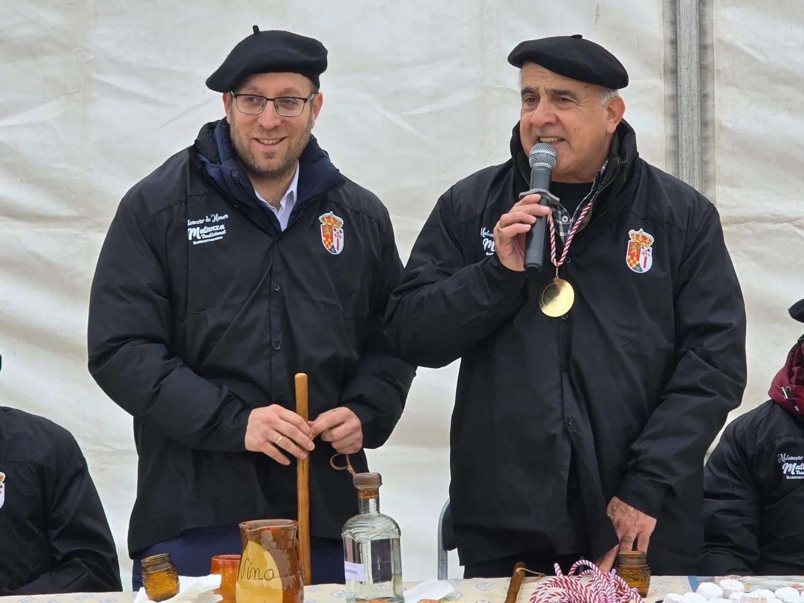 El alcalde de Ciudad Rodrigo, nombrado matancero de honor en Barruecopardo
