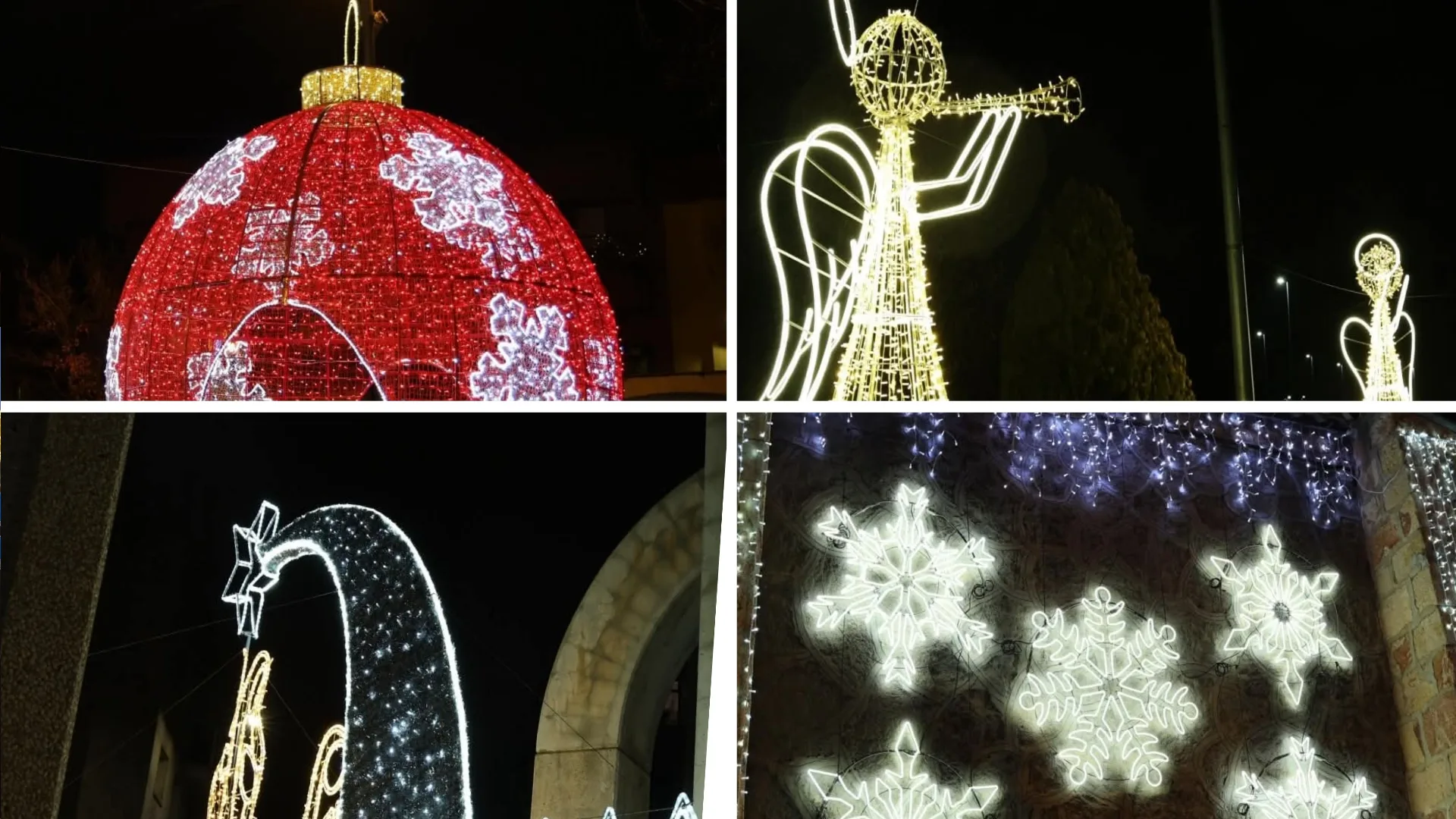 Carbajosa de la Sagrada enciende su iluminación y da la bienvenida a la Navidad