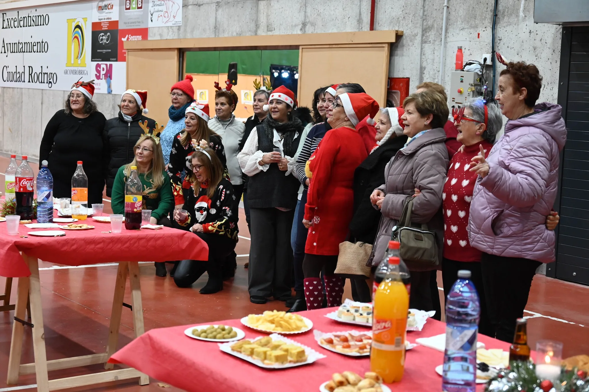 La asociación Amanecer celebra su tradicional fiesta de Navidad en Ciudad Rodrigo