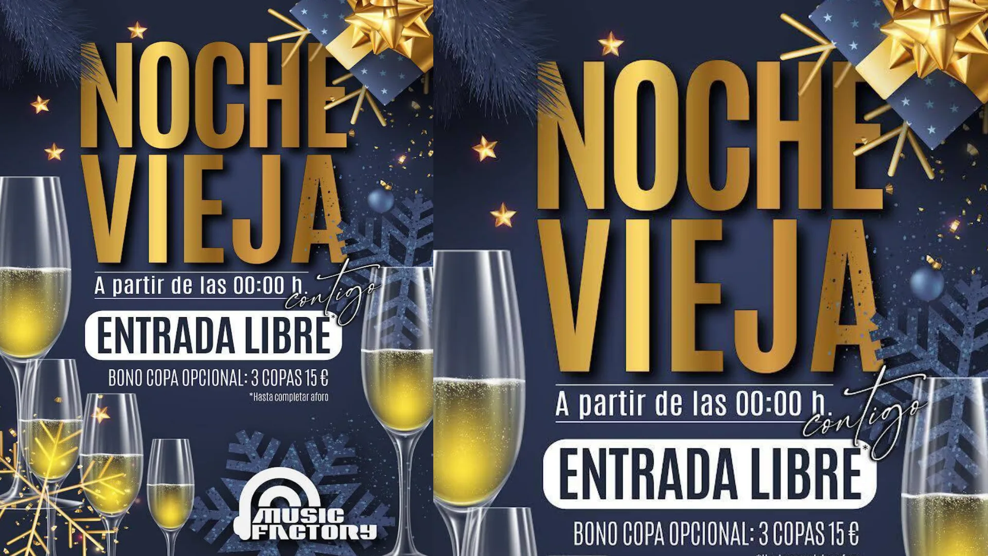 Music Factory celebrará la Nochevieja con una gran fiesta de entrada libre desde la medianoche