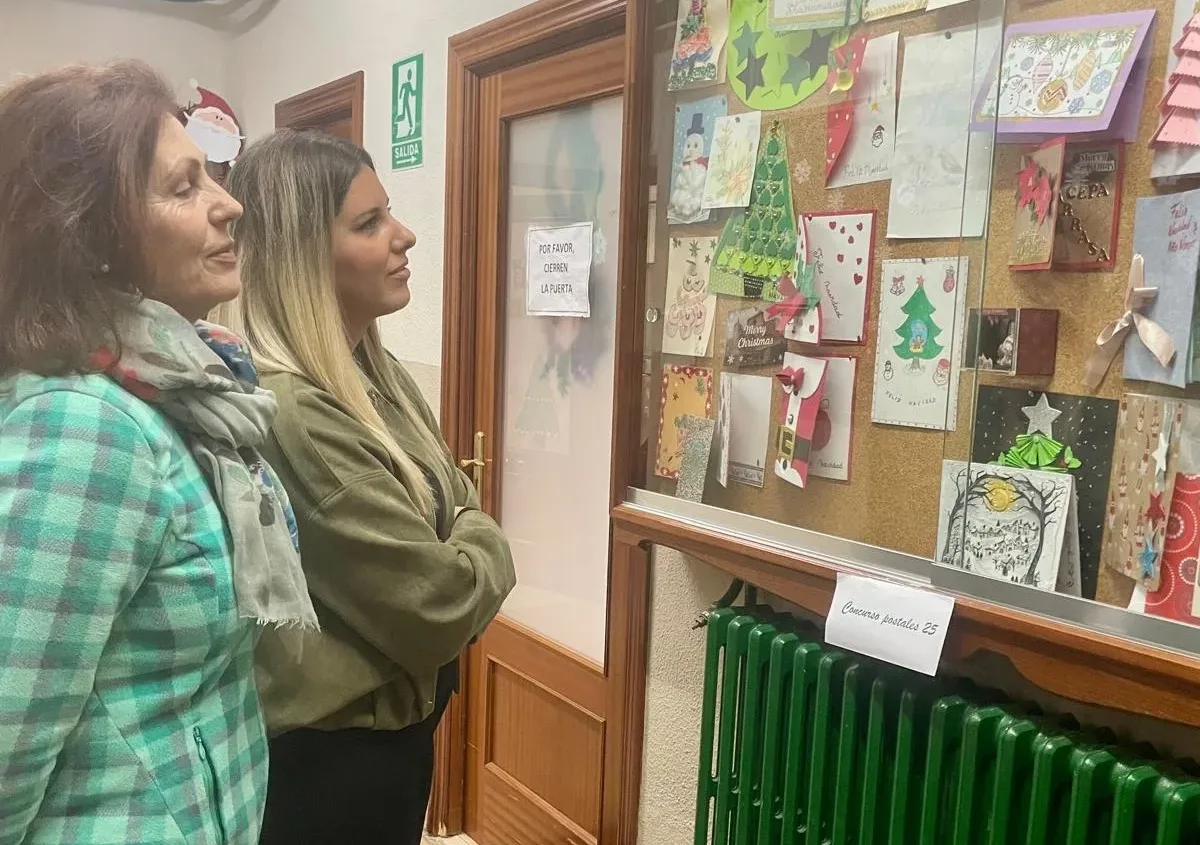 El centro “José Tomás de Mazarrasa” celebra su Concurso de Postales navideñas