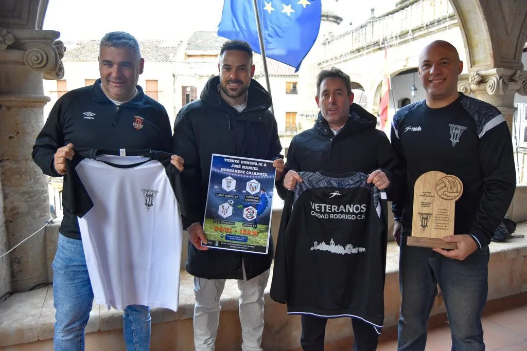 Ciudad Rodrigo acogerá el 4 de enero el Torneo de Fútbol de Veteranos en homenaje a José Manuel Hernández Calamote