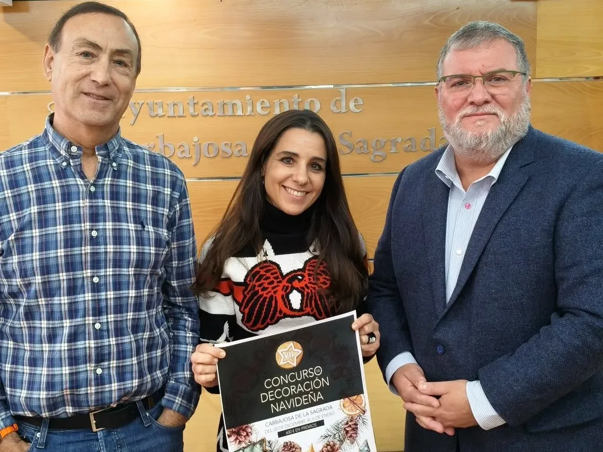 Carbajosa de la Sagrada lanza el VII Concurso de Decoración Navideña para comercios
