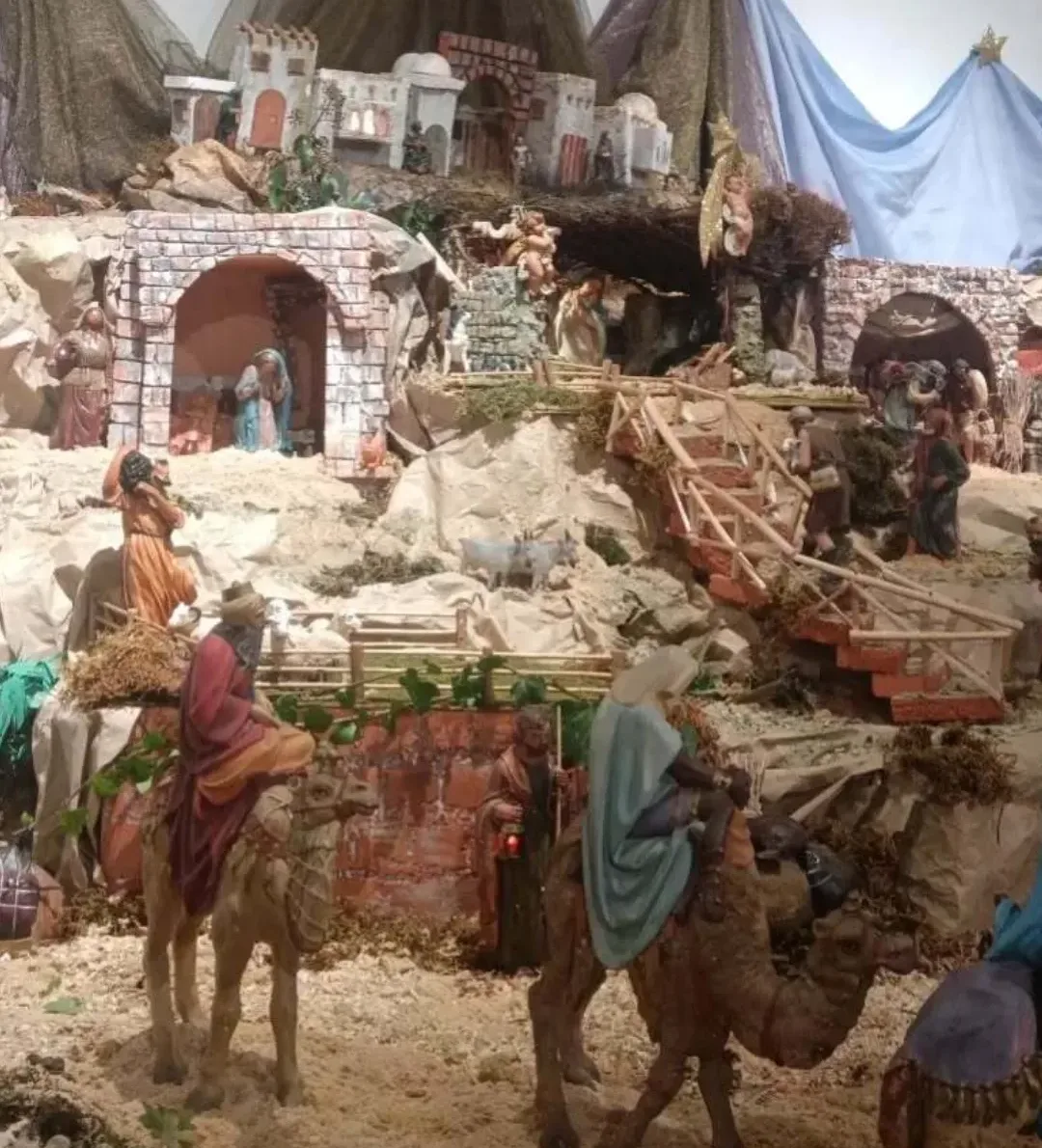 Béjar inaugura su exposición de belenes en el espacio El Bodegón