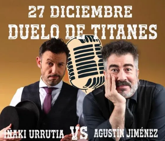 Casino de Salamanca, 27 de diciembre: Iñaki Urrutia y Agustín Jiménez en... 'Duelo de Titanes'