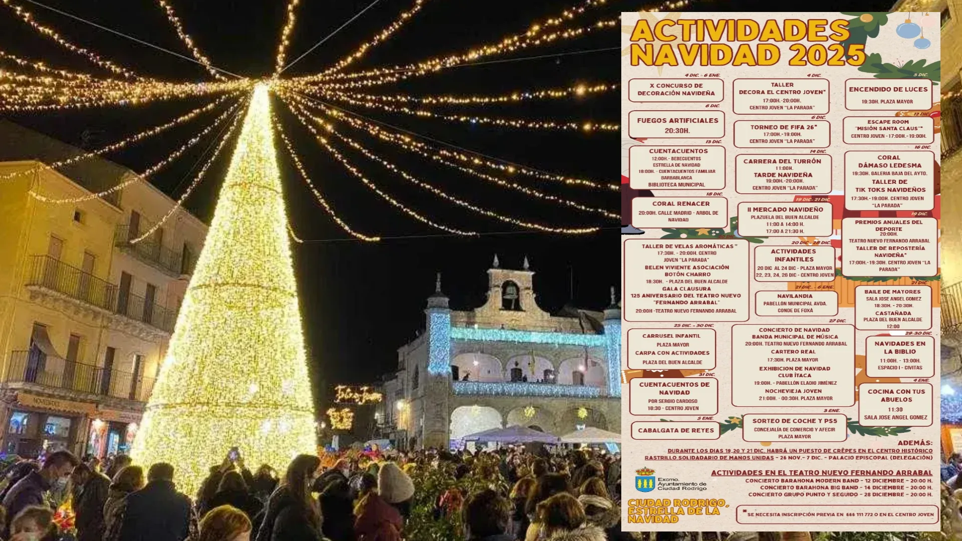 PROGRAMA: Ciudad Rodrigo presenta su Navidad 2025