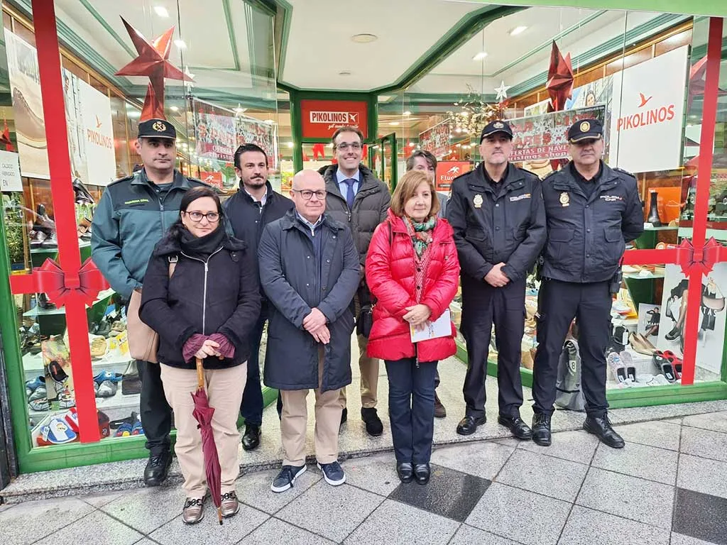 Presentado el 'Plan Comercio Seguro' para prevenir y evitar delitos en la campaña navideña