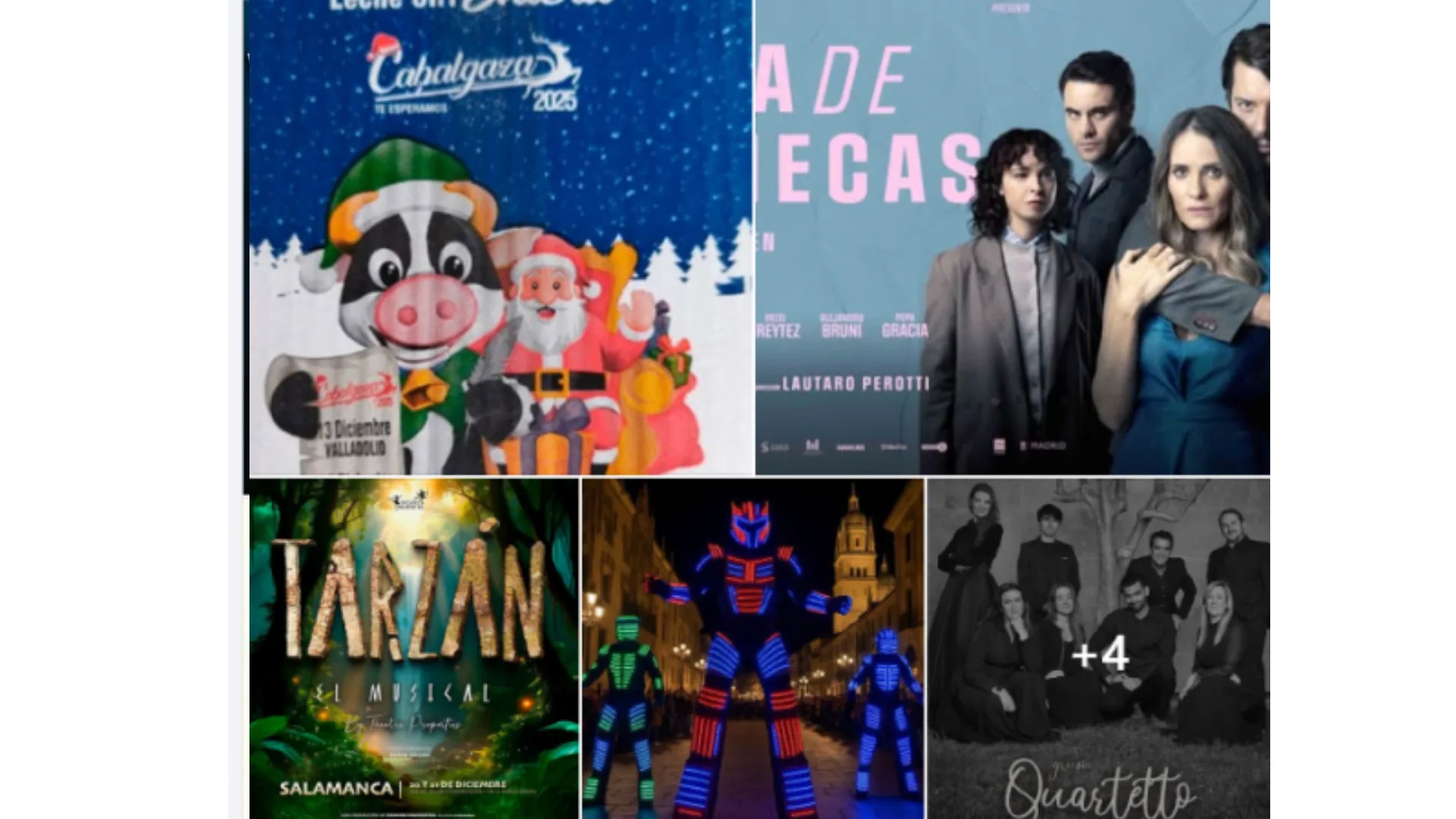 Salamanca despliega una intensa programación cultural y navideña del 18 al 21 de diciembre