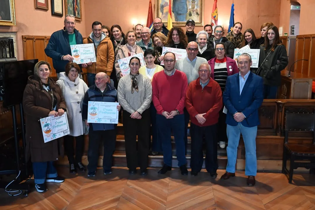 Premiados del X Concurso de Decoración de Calles de Navidad en Ciudad Rodrigo