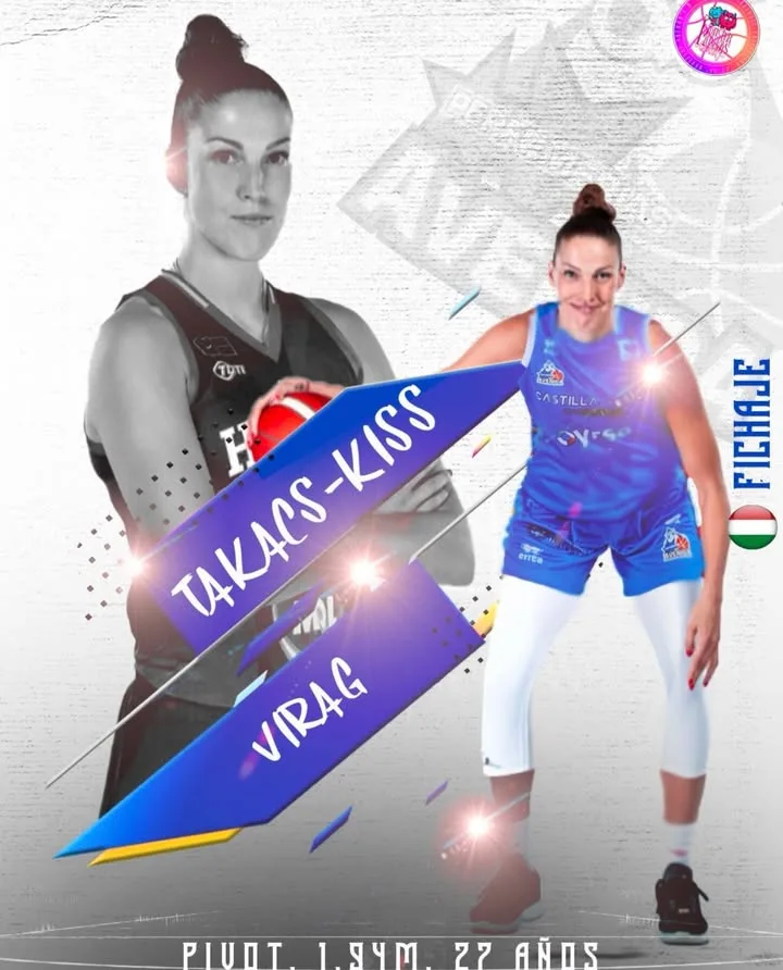Virag Kiss se une al Club Baloncesto Perfumerías Avenida como refuerzo para el nuevo año