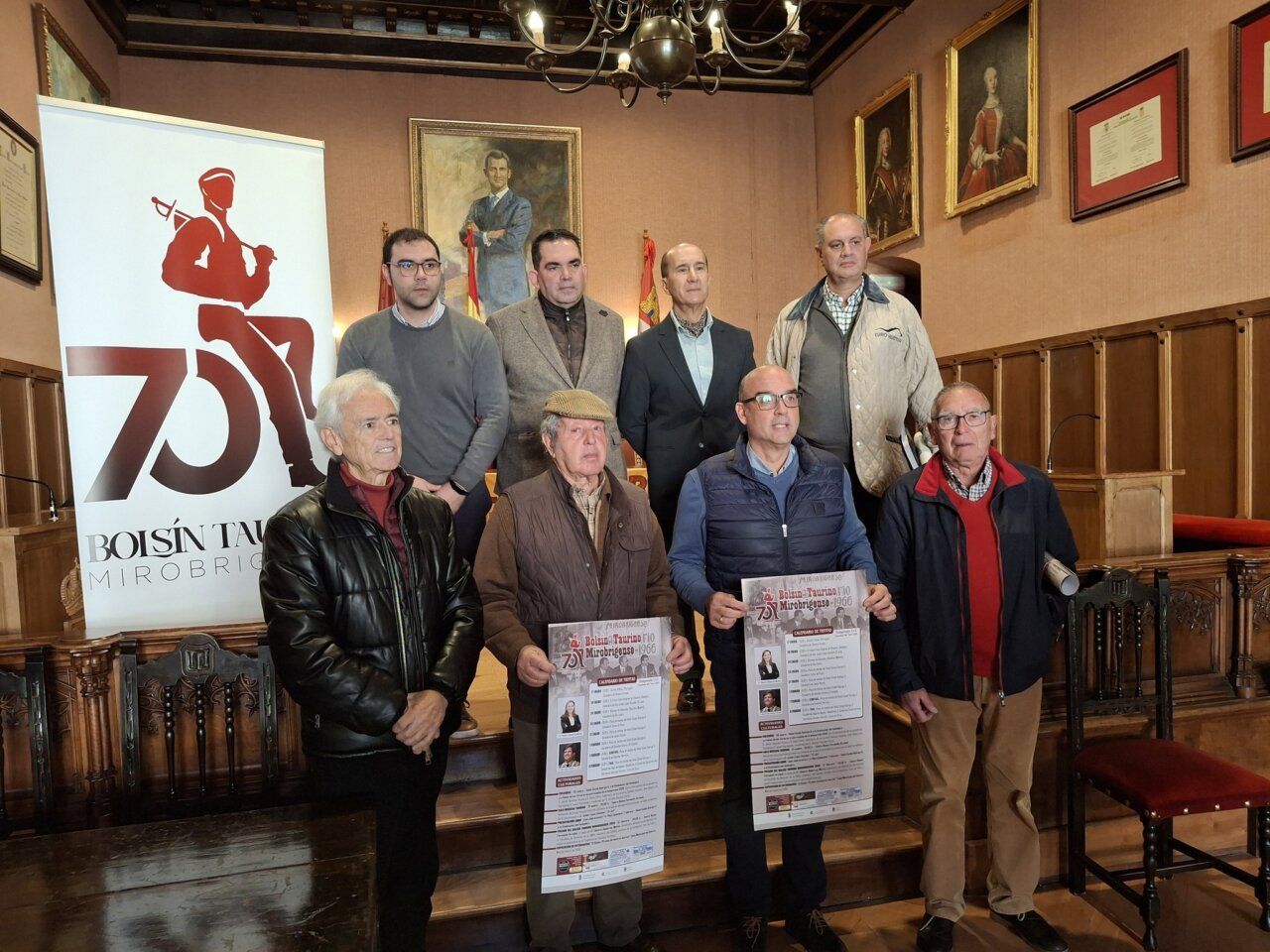 El Bolsín Taurino Mirobrigense presenta el logo y el cartel de su 70º aniversario