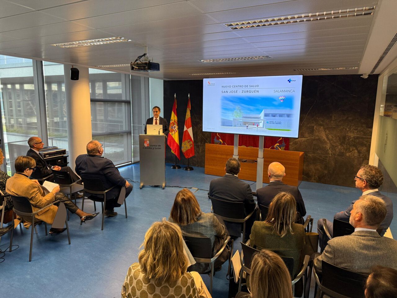 Presentación del nuevo centro de salud San José-Zurguén en Salamanca