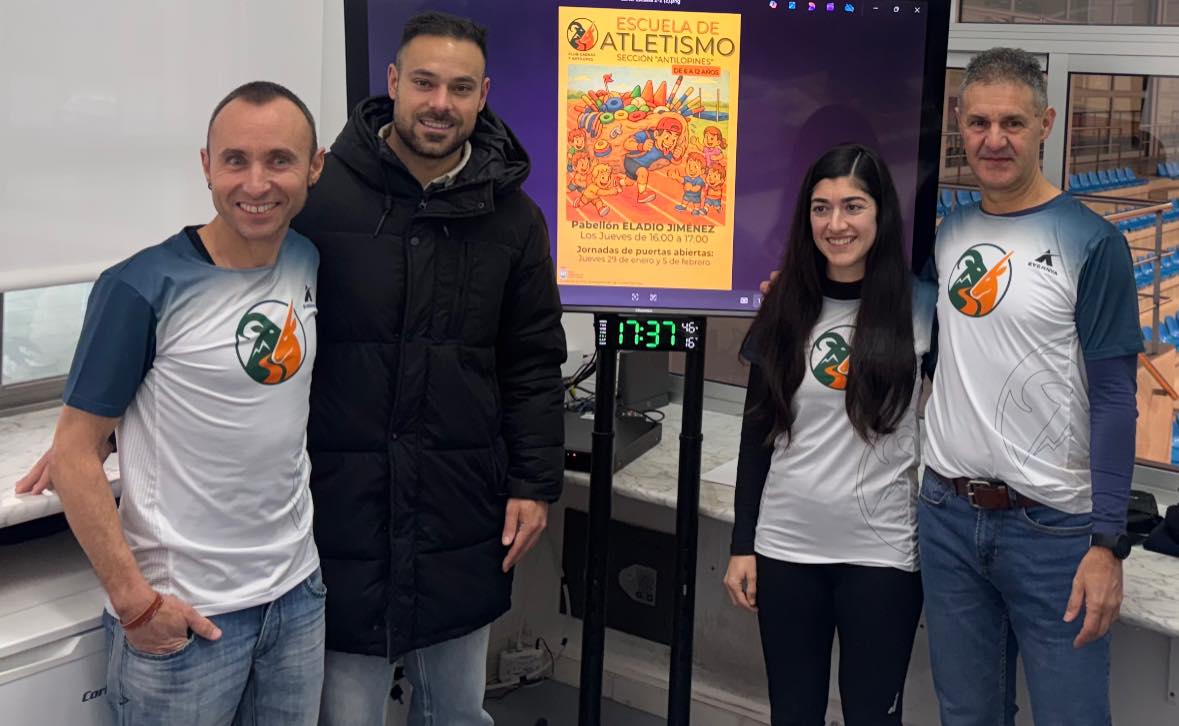 Presentación de la nueva Escuela de Atletismo en Ciudad Rodrigo
