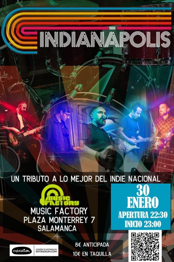 Concierto tributo al indie nacional en Music Factory Salamanca