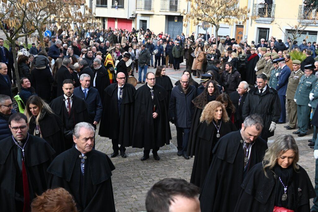 Multitud en la festividad de San Sebastián en Ciudad Rodrigo