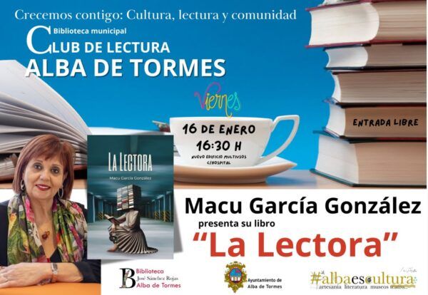 Presentación del libro La Lectora en la biblioteca de Alba de Tormes