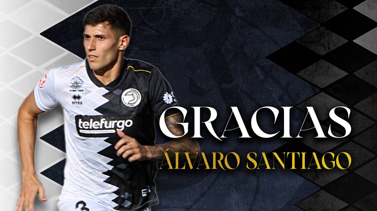 Álvaro Santiago en acción con el equipo de fútbol Unionistas de Salamanca