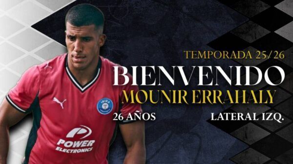 Mounir Errahaly, nuevo jugador del Unionistas de Salamanca