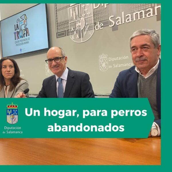 Presentación del Centro Provincial de Protección Animal en Salamanca