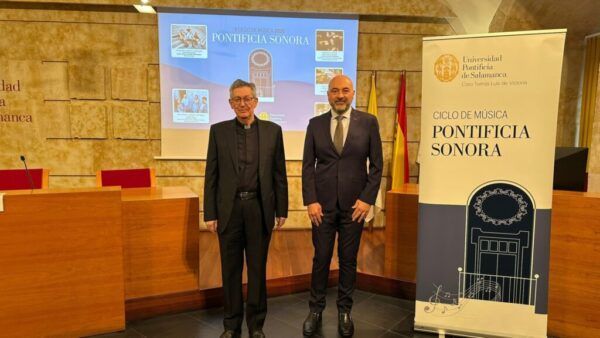 Presentación del ciclo de música Pontificia Sonora en la Universidad Pontificia de Salamanca