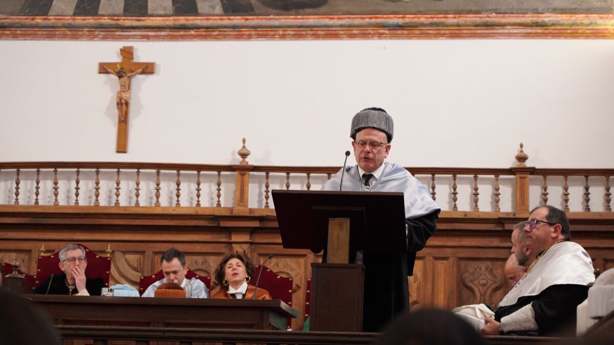 Acto de conmemoración de Santo Tomás de Aquino en la universidad