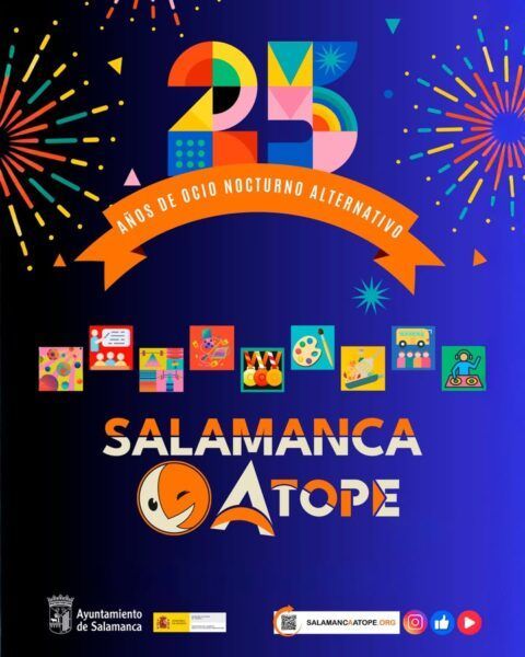 Cartel de la convocatoria del Ayuntamiento de Salamanca para jóvenes.