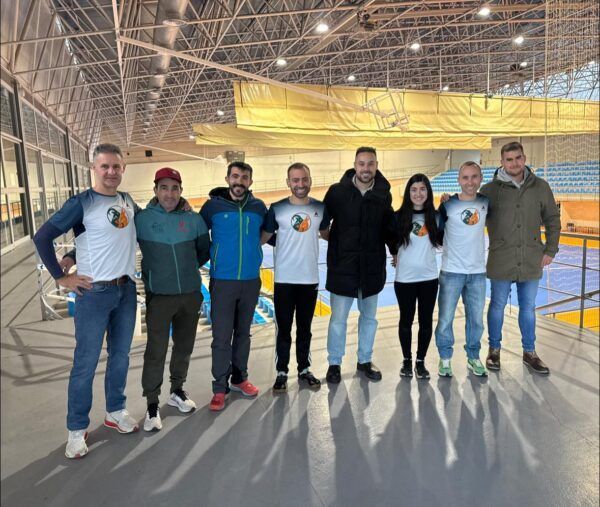Equipo de la nueva Escuela de Atletismo en Ciudad Rodrigo