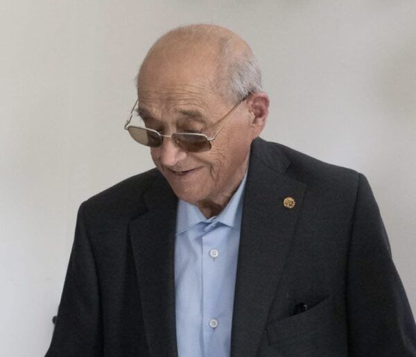 Gerardo González, exalcalde de Guijuelo, durante un evento reciente.