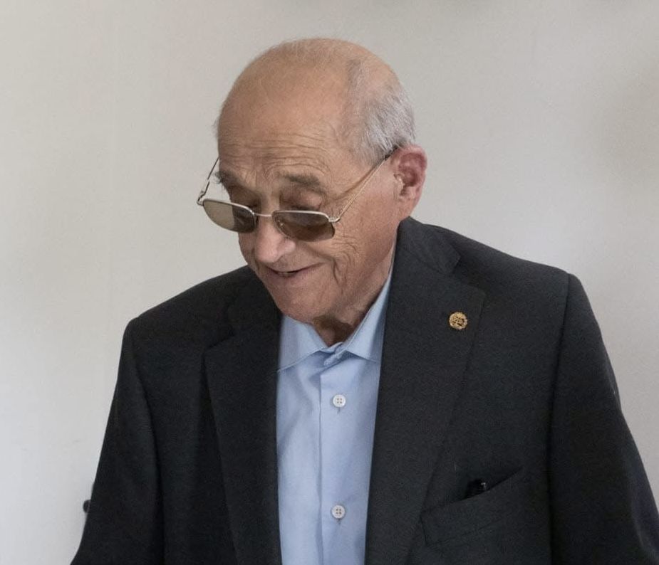 Gerardo González, exalcalde de Guijuelo, durante un evento reciente.