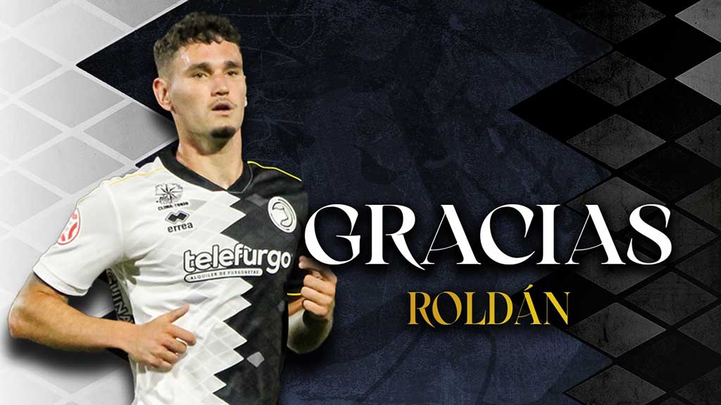 Luis Roldán en camiseta del Unionistas de Salamanca agradecido