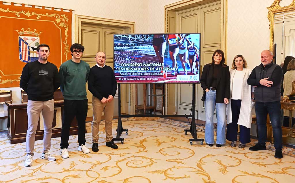 Presentación del I Congreso Nacional de Entrenadores de Atletismo en Salamanca