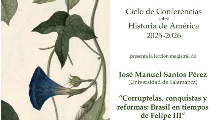 Cartel de la lección magistral del Prof. José Manuel Santos en Madrid