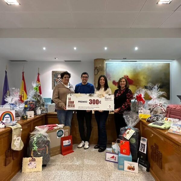 Entrega de premios de la Gran Cesta del Comercio Local en Peñaranda