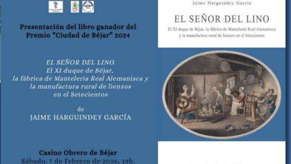 Presentación del libro El Señor del Lino en el Casino Obrero de Béjar
