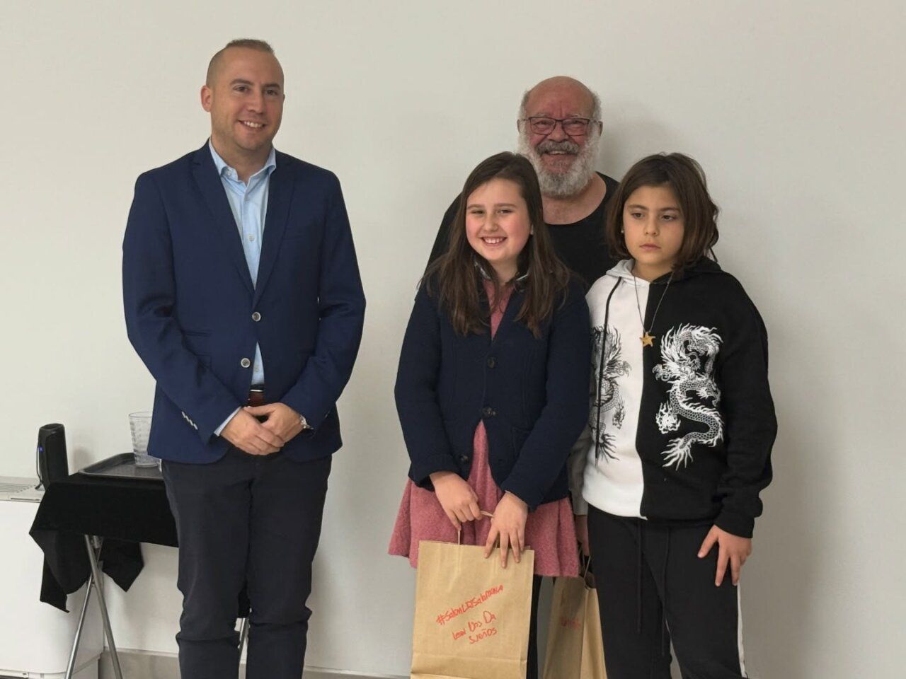 Entrega de premios del VI Salón del Libro Infantil y Juvenil en Salamanca