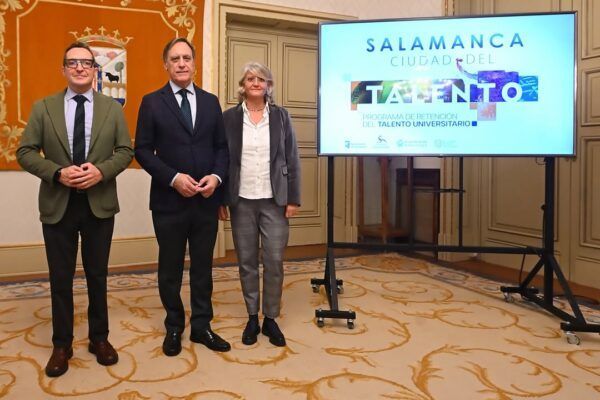 Presentación del programa de retención de talento joven en Salamanca