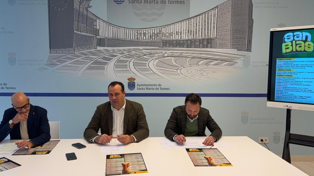 Reunión sobre el evento San Blas en Santa Marta de Tormes