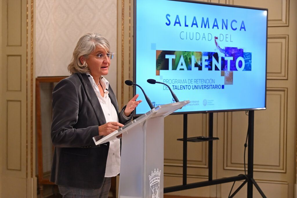 Presentación del programa de retención de talento joven en Salamanca