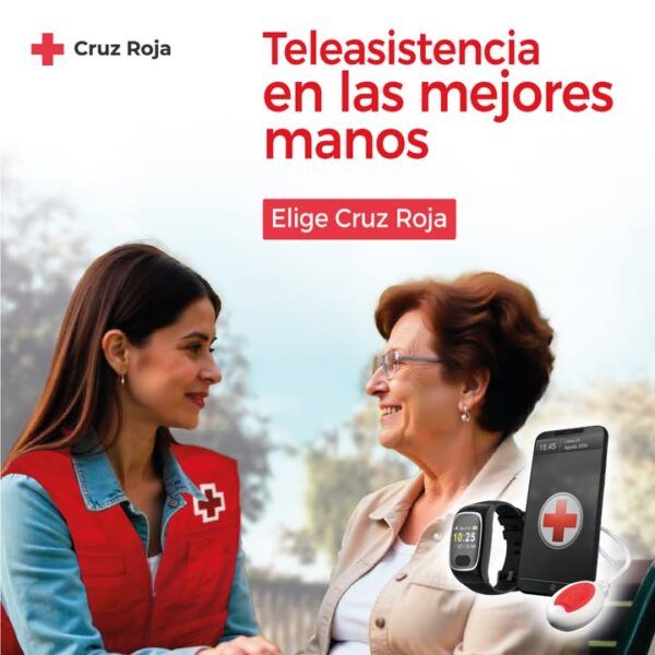 Dos mujeres conversando sobre teleasistencia domiciliaria y compañía