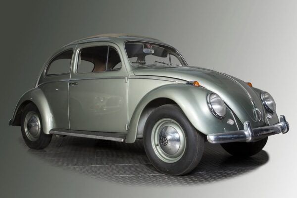Volkswagen Escarabajo de 1957 en el Museo de Historia de la Automoción de Salamanca