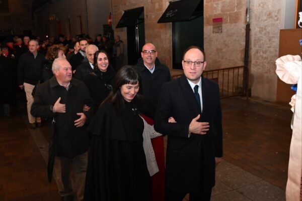 Inauguración de las Casetas del Buen Alcalde en Ciudad Rodrigo con asistentes