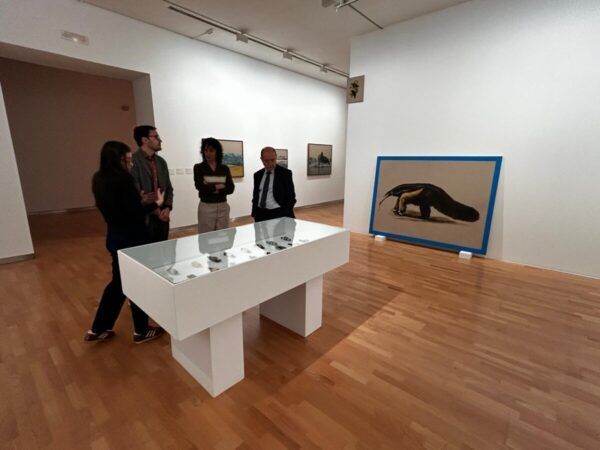 Visita a la retrospectiva de Gabriela Bettini en el DA2