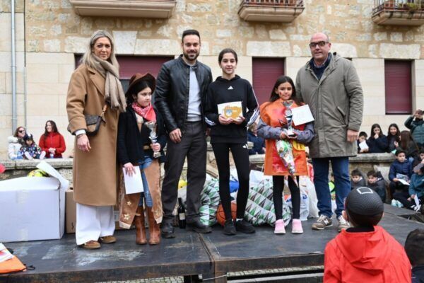 Entrega de premios a los ganadores del XIV Cross de Carnaval en Ciudad Rodrigo