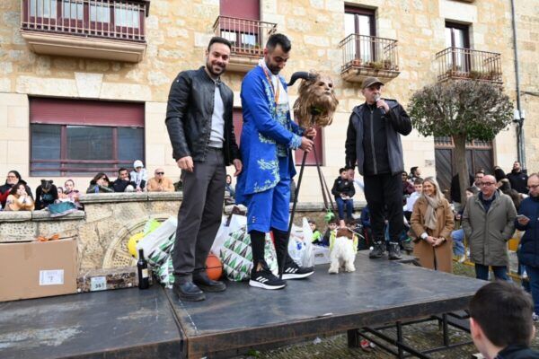Participantes en el XIV Cross de Carnaval en Ciudad Rodrigo